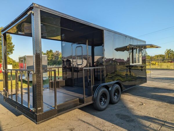 All-Black Modern Food Trailer – Sleek Design, Fully Customisable - Image 3