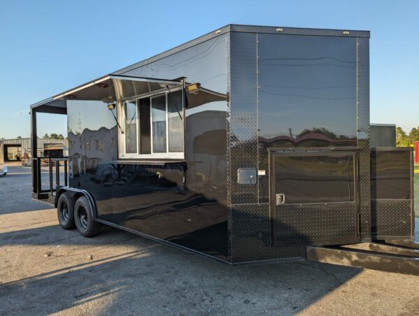 All-Black Modern Food Trailer – Sleek Design, Fully Customisable - Image 5