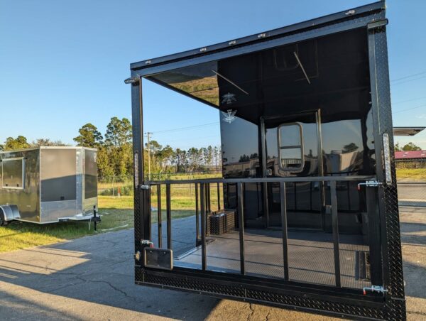 All-Black Modern Food Trailer – Sleek Design, Fully Customisable - Image 6