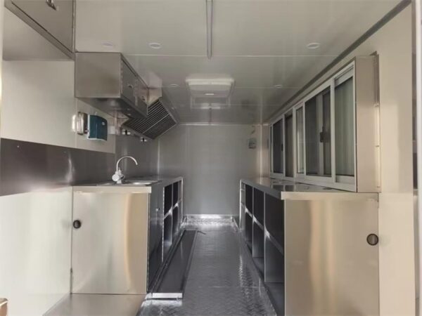 Mobile Snack Food Trailer, Full Restaurant Setup, Ice Cream & Hot Dog Business Cart – Fast Wholesale for Events & Catering - Image 5