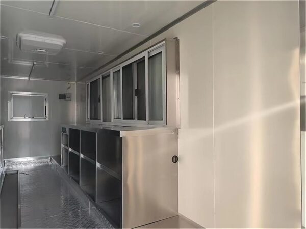 Mobile Snack Food Trailer, Full Restaurant Setup, Ice Cream & Hot Dog Business Cart – Fast Wholesale for Events & Catering - Image 7