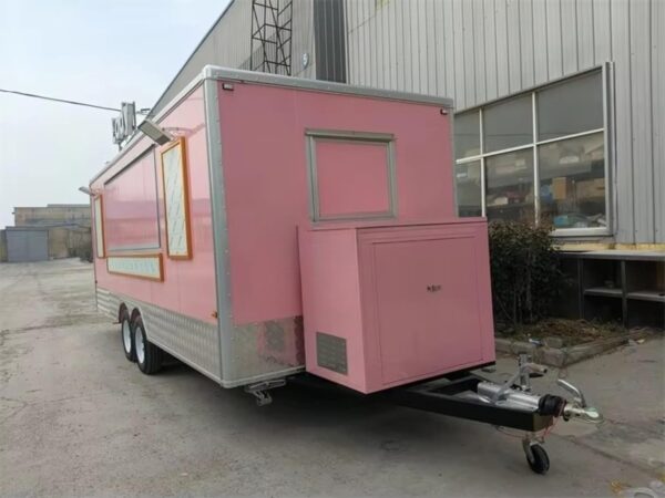 Mobile Snack Food Trailer, Full Restaurant Setup, Ice Cream & Hot Dog Business Cart – Fast Wholesale for Events & Catering - Image 3