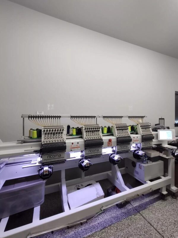 4 head 60needles RICOMA machine